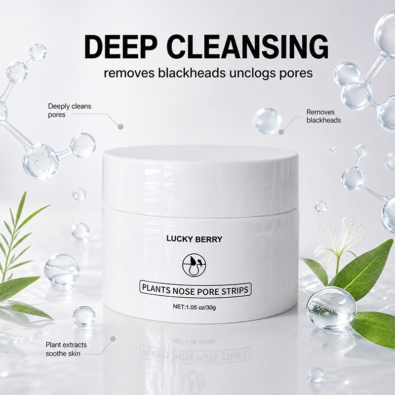 Skincare Oil Control - White Clay Deep Cleansing Nose Mask