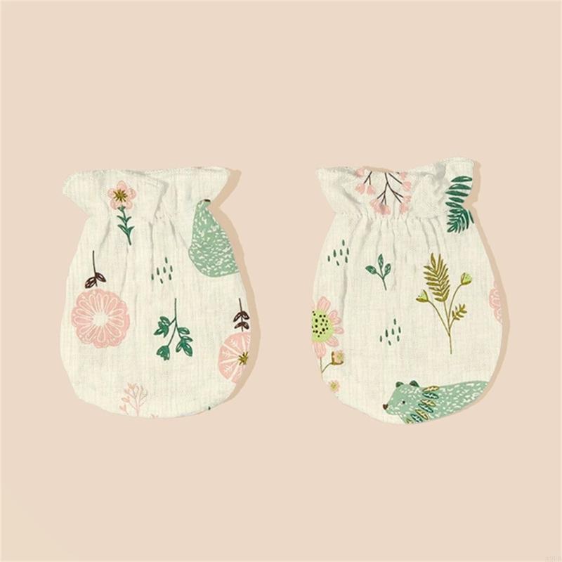 1 Pair Newborns Cotton Mittens - огляд і ціна Skincare Newborn