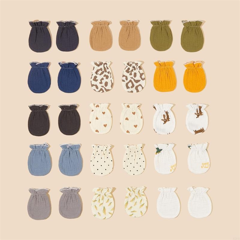 1 Pair Newborns Cotton Mittens - огляд і ціна Skincare Newborn