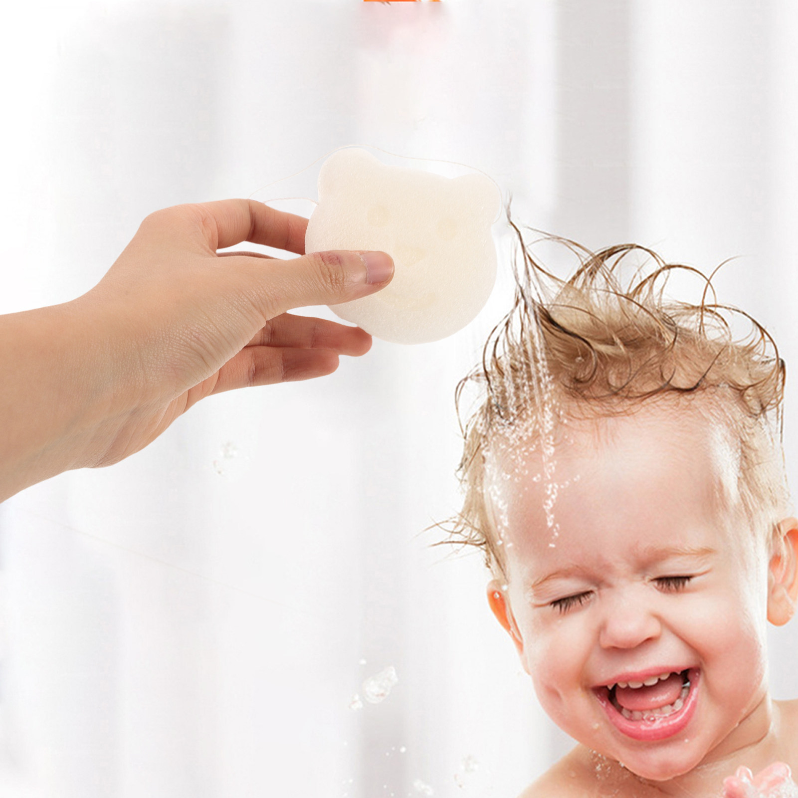 Bath Sponge Soft Muslin Sponge - огляд і ціна Skincare Newborn