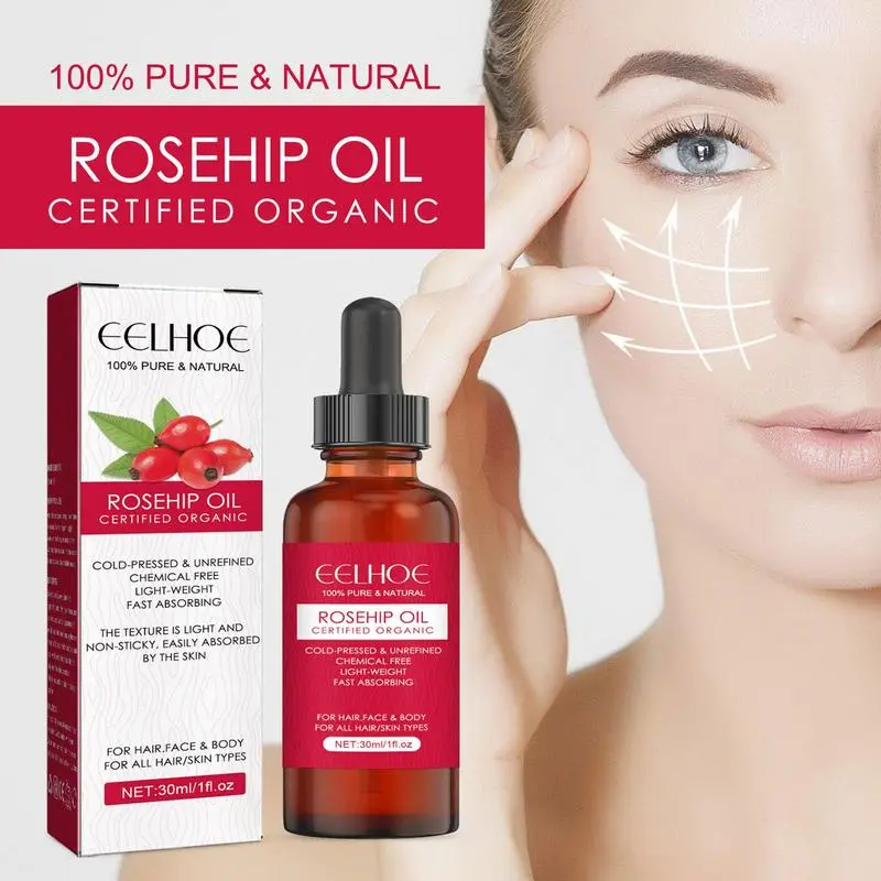 30ml Organic Rosehip Seed Oil  - огляд і ціна Face Oil Rosehip