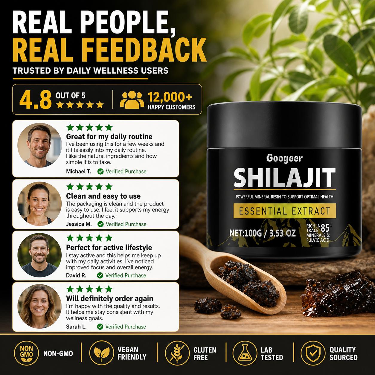 Googeer Shilajit Extract Powde - огляд і ціна Licorice Root Extract