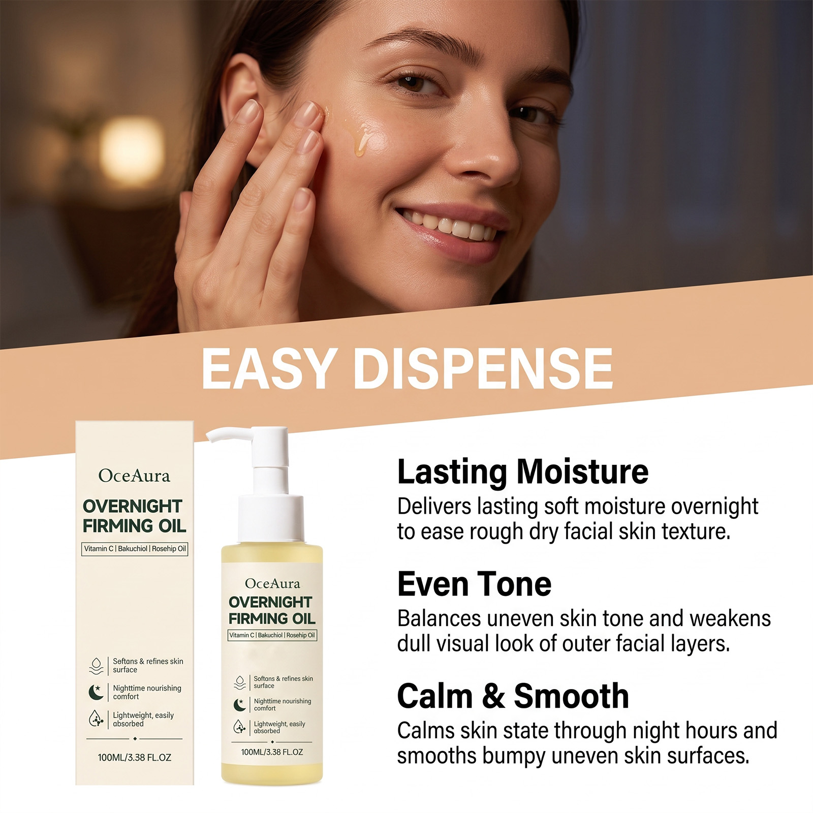 Overnight Nourishing Firming F - огляд і ціна Face Oil Rosehip